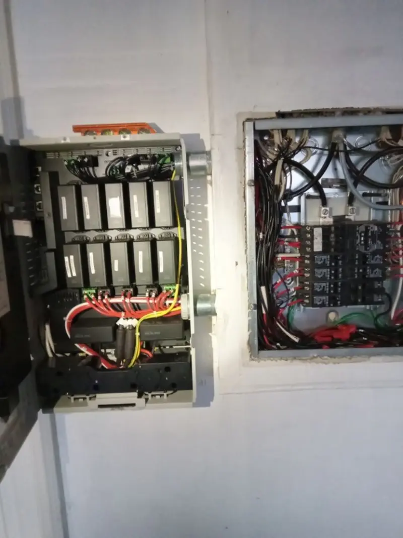 Electrical panel upgrade completed for Ring Doorbell Installation in Fair Lawn